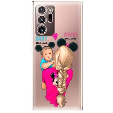 iSaprio Mama Mouse Blonde and Boy pro Samsung Galaxy Note 20 Ultra (mmbloboy-TPU3_GN20u)