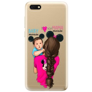 iSaprio Mama Mouse Brunette and Boy pro Honor 7S (mmbruboy-TPU2-Hon7S)