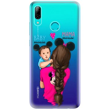 iSaprio Mama Mouse Brunette and Boy pro Huawei P Smart 2019 (mmbruboy-TPU-Psmart2019)