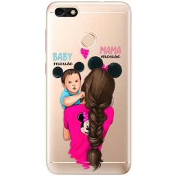 iSaprio Mama Mouse Brunette and Boy pro Huawei P9 Lite Mini (mmbruboy-TPU2-P9Lm)