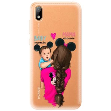 iSaprio Mama Mouse Brunette and Boy pro Huawei Y5 2019 (mmbruboy-TPU2-Y5-2019)
