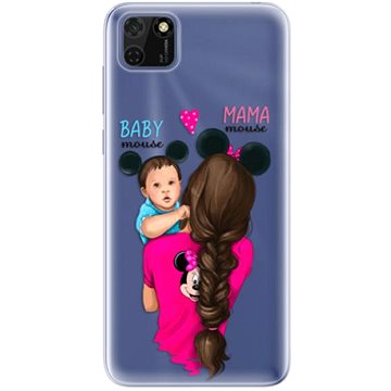 iSaprio Mama Mouse Brunette and Boy pro Huawei Y5p (mmbruboy-TPU3_Y5p)