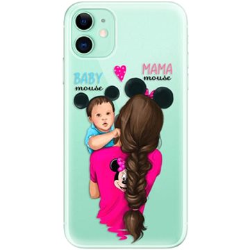 iSaprio Mama Mouse Brunette and Boy pro iPhone 11 (mmbruboy-TPU2_i11)