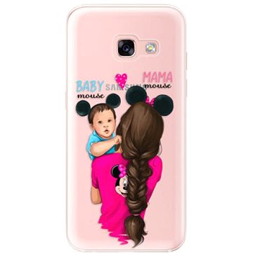iSaprio Mama Mouse Brunette and Boy pro Samsung Galaxy A3 2017 (mmbruboy-TPU2-A3-2017)