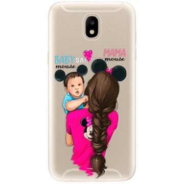 iSaprio Mama Mouse Brunette and Boy pro Samsung Galaxy J5 (2017) (mmbruboy-TPU2_J5-2017)