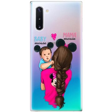 iSaprio Mama Mouse Brunette and Boy pro Samsung Galaxy Note 10 (mmbruboy-TPU2_Note10)