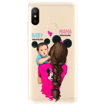 iSaprio Mama Mouse Brunette and Boy pro Xiaomi Mi A2 Lite (mmbruboy-TPU2-MiA2L)
