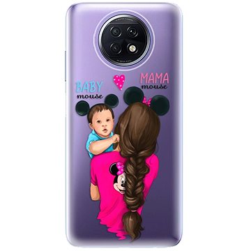 iSaprio Mama Mouse Brunette and Boy pro Xiaomi Redmi Note 9T (mmbruboy-TPU3-RmiN9T)