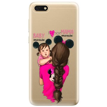 iSaprio Mama Mouse Brunette and Girl pro Honor 7S (mmbrugirl-TPU2-Hon7S)
