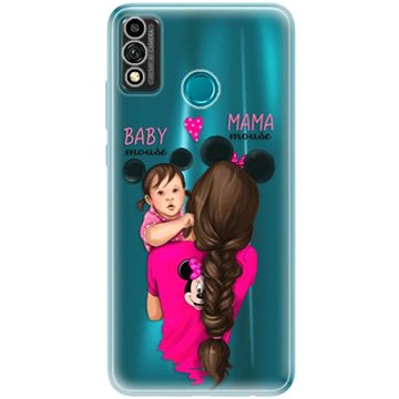 iSaprio Mama Mouse Brunette and Girl pro Honor 9X Lite (mmbrugirl-TPU3_Hon9XL)