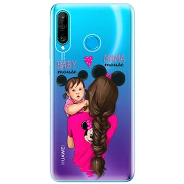 iSaprio Mama Mouse Brunette and Girl pro Huawei P30 Lite (mmbrugirl-TPU-HonP30lite)