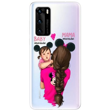 iSaprio Mama Mouse Brunette and Girl pro Huawei P40 (mmbrugirl-TPU3_P40)