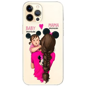 iSaprio Mama Mouse Brunette and Girl pro iPhone 12 Pro Max (mmbrugirl-TPU3-i12pM)