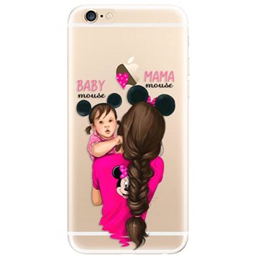 iSaprio Mama Mouse Brunette and Girl pro iPhone 6/ 6S (mmbrugirl-TPU2_i6)