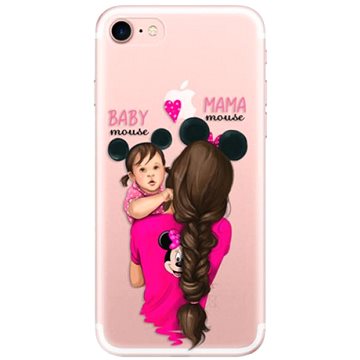 iSaprio Mama Mouse Brunette and Girl pro iPhone 7/ 8/ SE 2020/ SE 2022 (mmbrugirl-TPU2_i7)