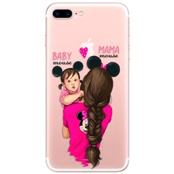 iSaprio Mama Mouse Brunette and Girl pro iPhone 7 Plus / 8 Plus (mmbrugirl-TPU2-i7p)