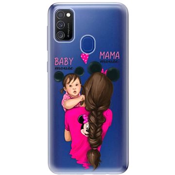 iSaprio Mama Mouse Brunette and Girl pro Samsung Galaxy M21 (mmbrugirl-TPU3_M21)