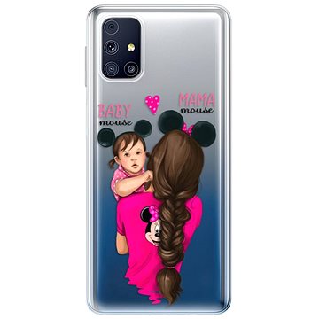 iSaprio Mama Mouse Brunette and Girl pro Samsung Galaxy M31s (mmbrugirl-TPU3-M31s)