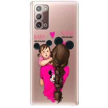 iSaprio Mama Mouse Brunette and Girl pro Samsung Galaxy Note 20 (mmbrugirl-TPU3_GN20)
