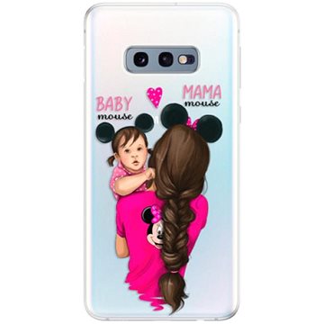 iSaprio Mama Mouse Brunette and Girl pro Samsung Galaxy S10e (mmbrugirl-TPU-gS10e)