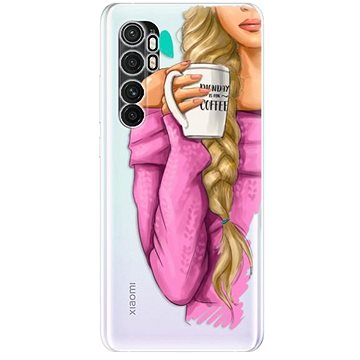 iSaprio My Coffe and Blond Girl pro Xiaomi Mi Note 10 Lite (coffblon-TPU3_N10L)