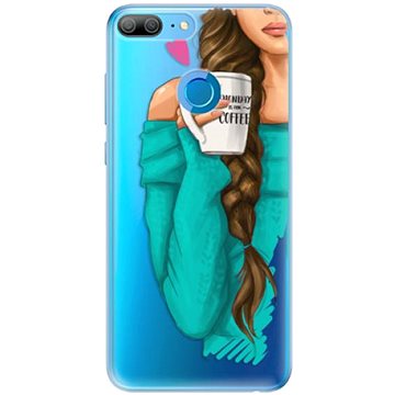 iSaprio My Coffe and Brunette Girl pro Honor 9 Lite (coffbru-TPU2-Hon9l)