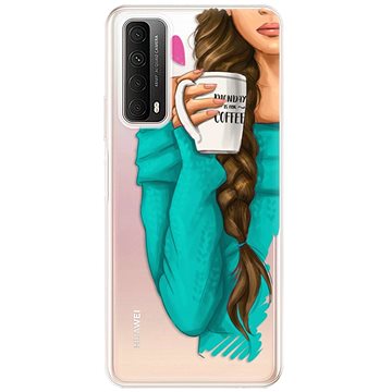 iSaprio My Coffe and Brunette Girl pro Huawei P Smart 2021 (coffbru-TPU3-PS2021)