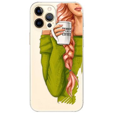 iSaprio My Coffe and Redhead Girl pro iPhone 12 Pro Max (coffread-TPU3-i12pM)