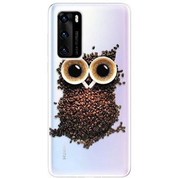 iSaprio Owl And Coffee pro Huawei P40 (owacof-TPU3_P40)