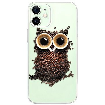 iSaprio Owl And Coffee pro iPhone 12 mini (owacof-TPU3-i12m)