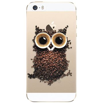 iSaprio Owl And Coffee pro iPhone 5/5S/SE (owacof-TPU2_i5)