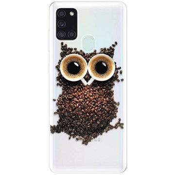 iSaprio Owl And Coffee pro Samsung Galaxy A21s (owacof-TPU3_A21s)