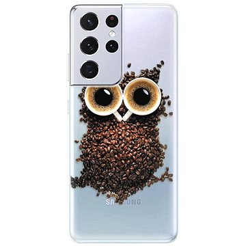 iSaprio Owl And Coffee pro Samsung Galaxy S21 Ultra (owacof-TPU3-S21u)