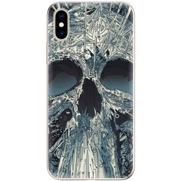 iSaprio Abstract Skull pro iPhone XS (asku-TPU2_iXS)