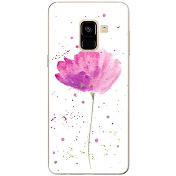 iSaprio Poppies pro Samsung Galaxy A8 2018 (pop-TPU2-A8-2018)