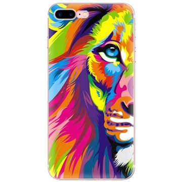 iSaprio Rainbow Lion pro iPhone 7 Plus / 8 Plus (ralio-TPU2-i7p)