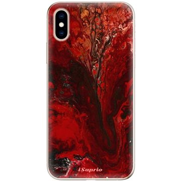 iSaprio RedMarble 17 pro iPhone XS (rm17-TPU2_iXS)