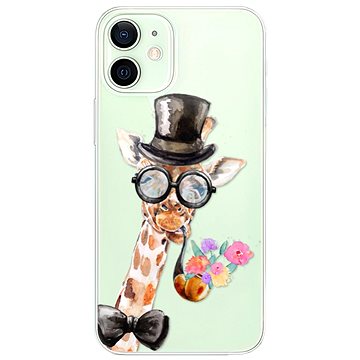 iSaprio Sir Giraffe pro iPhone 12 mini (sirgi-TPU3-i12m)