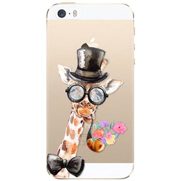 iSaprio Sir Giraffe pro iPhone 5/5S/SE (sirgi-TPU2_i5)
