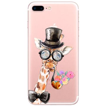 iSaprio Sir Giraffe pro iPhone 7 Plus / 8 Plus (sirgi-TPU2-i7p)