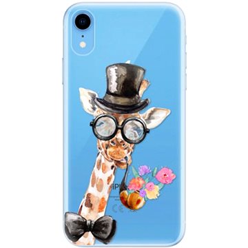iSaprio Sir Giraffe pro iPhone Xr (sirgi-TPU2-iXR)
