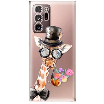 iSaprio Sir Giraffe pro Samsung Galaxy Note 20 Ultra (sirgi-TPU3_GN20u)