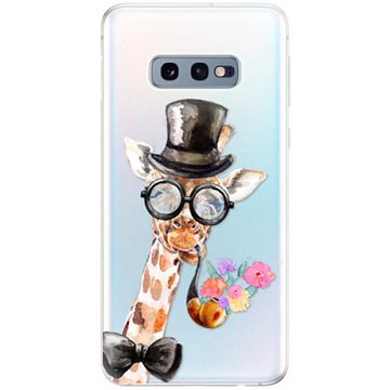 iSaprio Sir Giraffe pro Samsung Galaxy S10e (sirgi-TPU-gS10e)