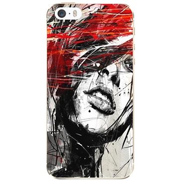 iSaprio Sketch Face pro iPhone 5/5S/SE (skef-TPU2_i5)