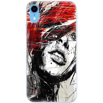 iSaprio Sketch Face pro iPhone Xr (skef-TPU2-iXR)