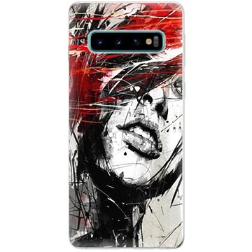iSaprio Sketch Face pro Samsung Galaxy S10 (skef-TPU-gS10)