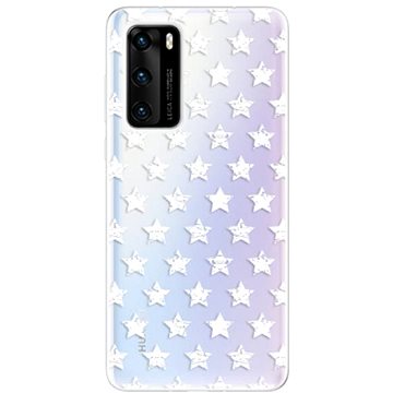 iSaprio Stars Pattern - white pro Huawei P40 (stapatw-TPU3_P40)