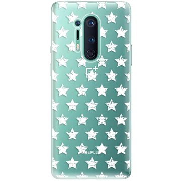 iSaprio Stars Pattern - white pro OnePlus 8 Pro (stapatw-TPU3-OnePlus8p)