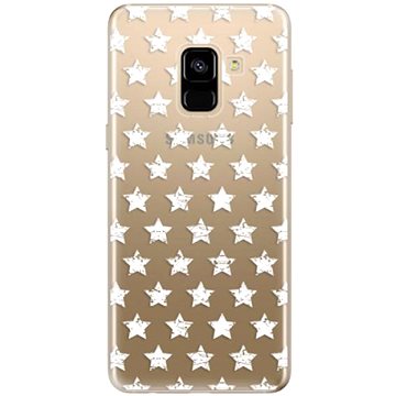 iSaprio Stars Pattern - white pro Samsung Galaxy A8 2018 (stapatw-TPU2-A8-2018)