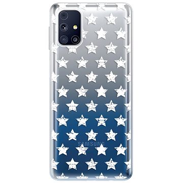 iSaprio Stars Pattern - white pro Samsung Galaxy M31s (stapatw-TPU3-M31s)